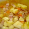 Гороховый суп с копченостями - фото №6